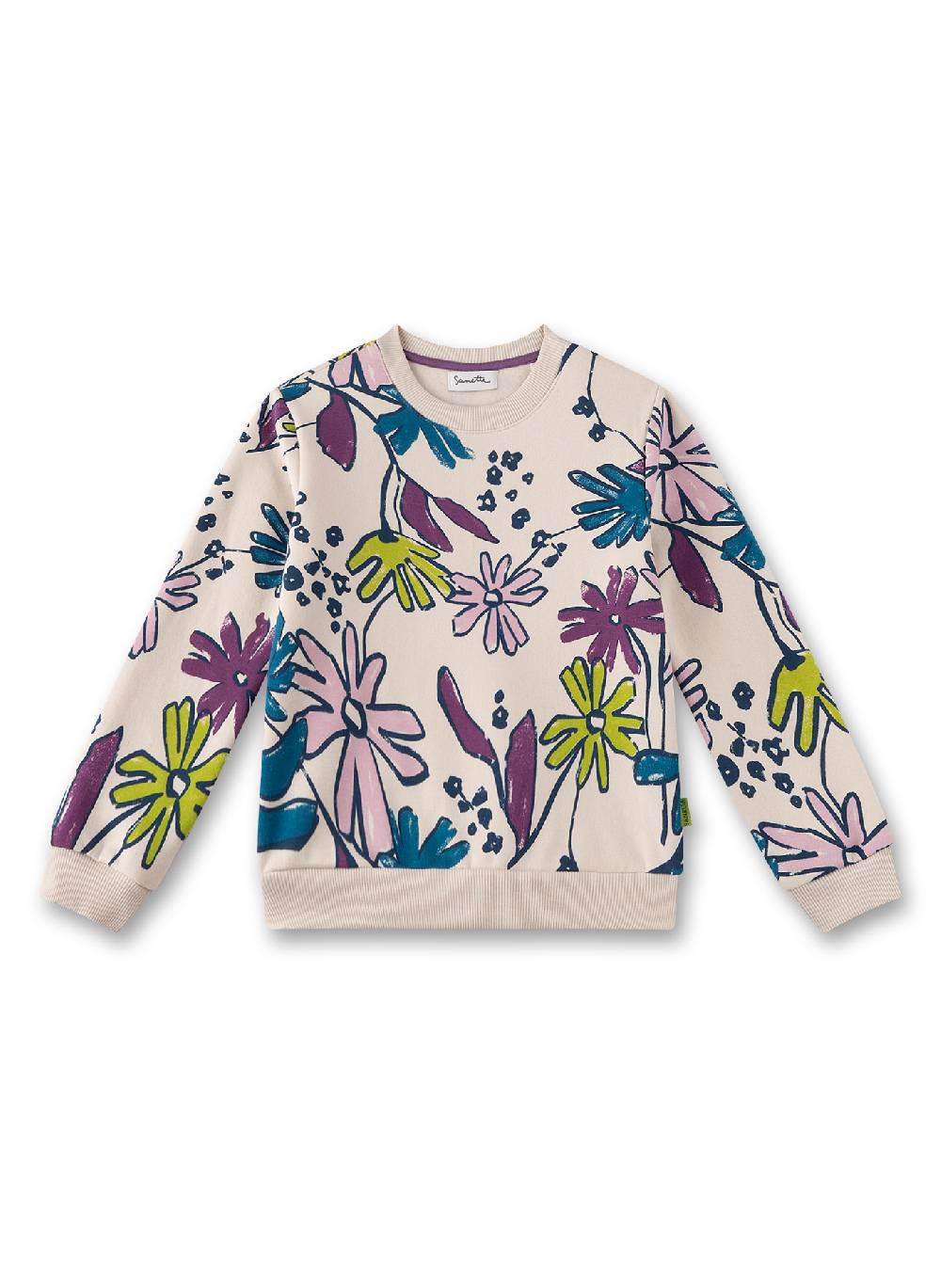 Sanetta Mädchen-Sweatshirt Beige Black Friday