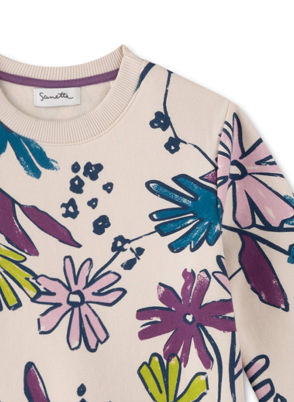 Sanetta Mädchen-Sweatshirt Beige Black Friday