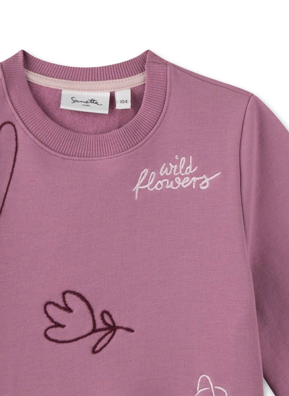 Sanetta Mädchen-Sweatshirt Rosa Cyber Monday