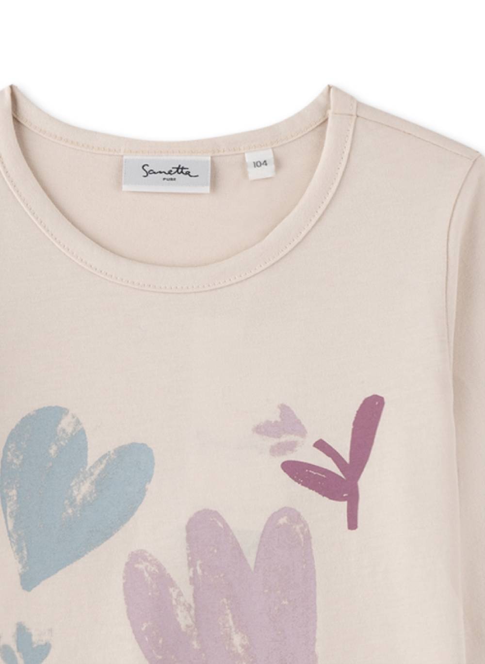 Sanetta Mädchen-Langarmshirt Beige Jubiläumsangebot