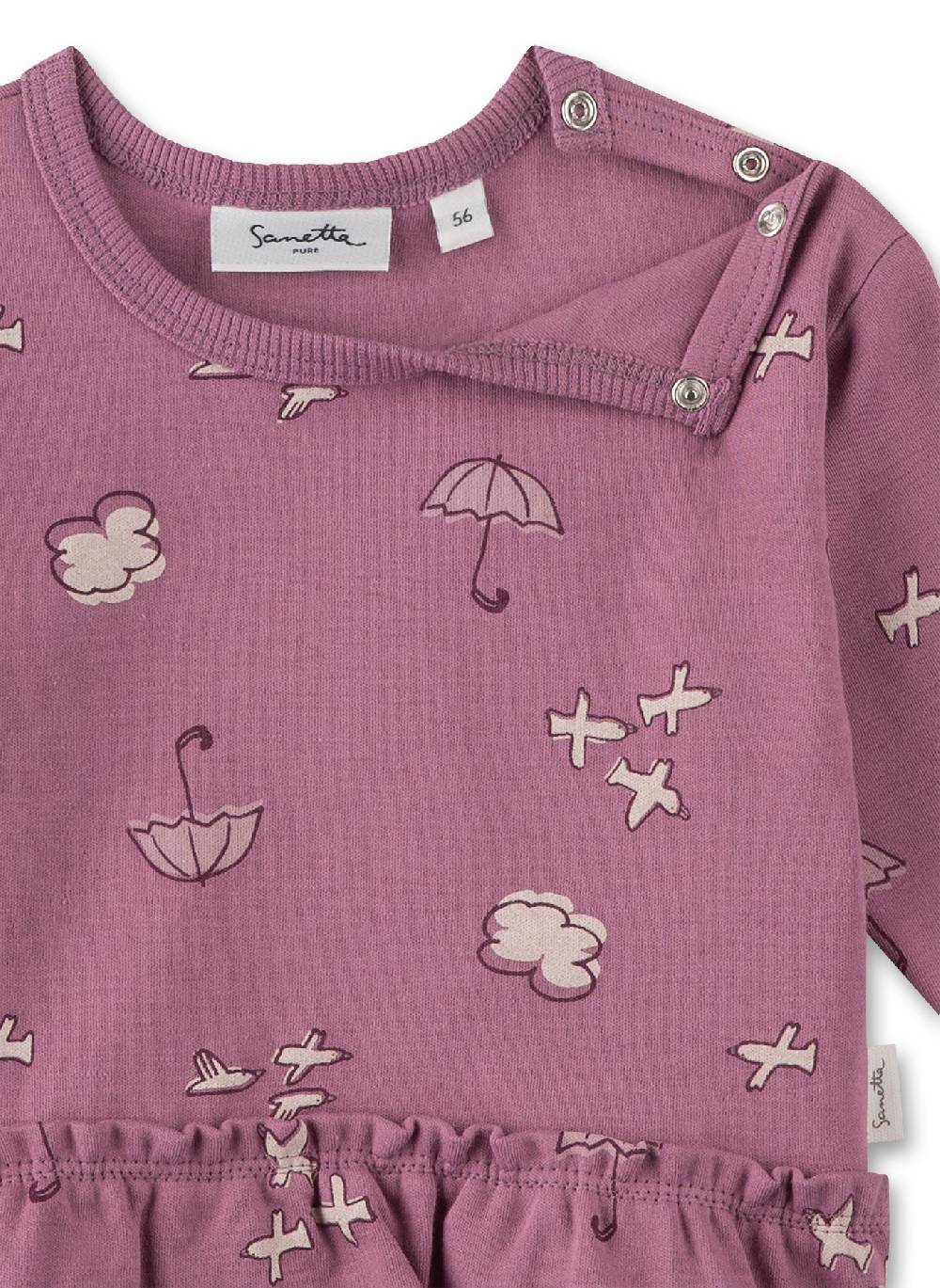 Sanetta Mädchen-Langarmshirt Rosa Heißer Verkauf