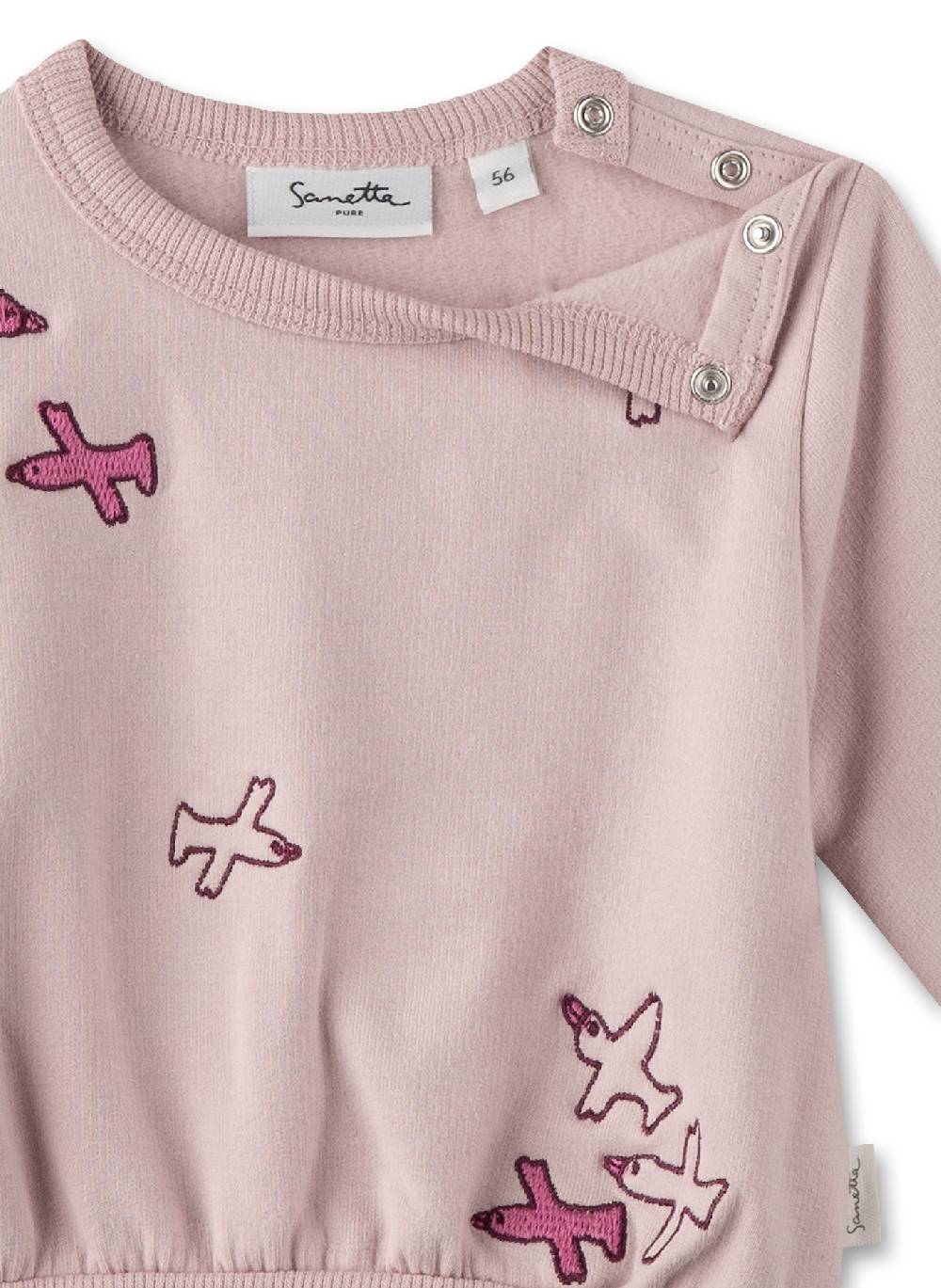 Sanetta Mädchen-Sweatshirt Rosa Blitzangebot