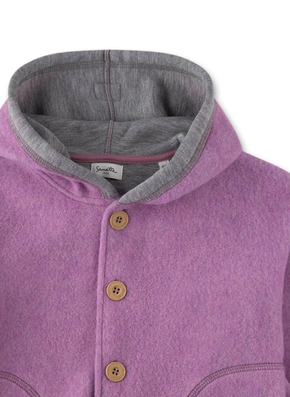Sanetta Mädchen-Fleece-Jacke Rosa Wochenangebot