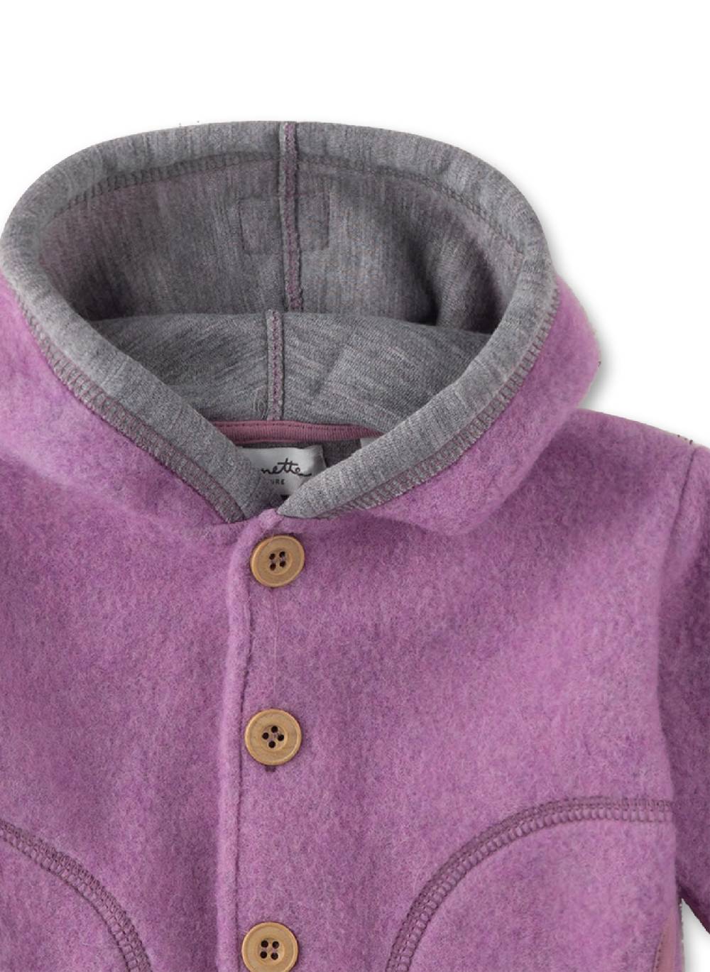 Sanetta Mädchen-Fleece-Jacke Rosa Wochenangebot