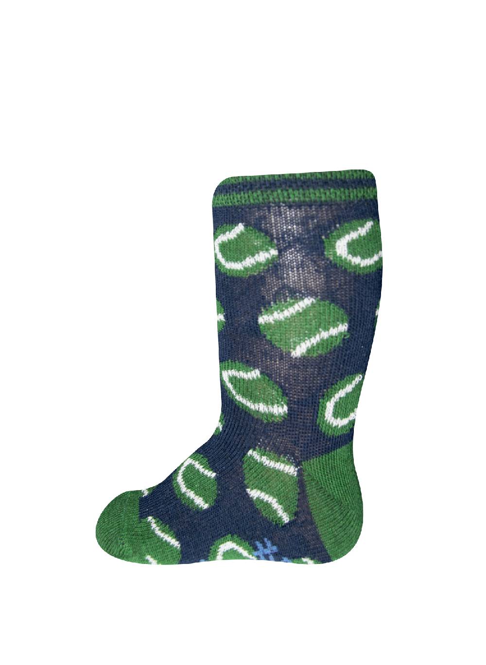 Sanetta Jungen-Socken (Doppelpack) Dunkelblau und Grün-geringelt Begrenzte Freigabe