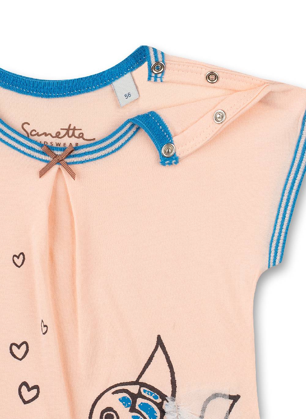 Sanetta Mädchen T-Shirt Rosa Water World Letzte 3 Tage