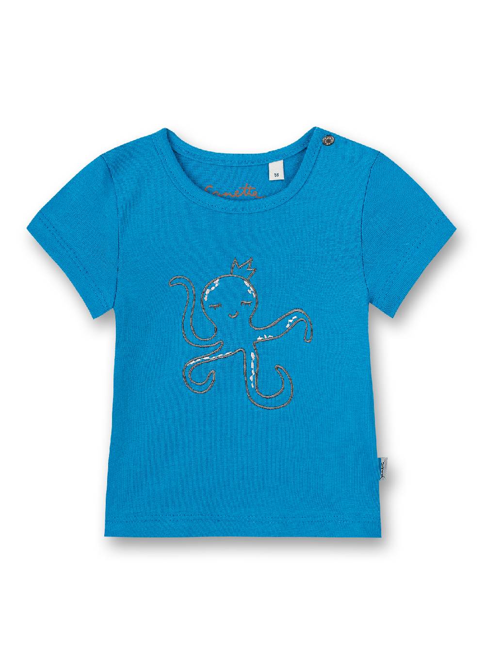 Sanetta Mädchen T-Shirt Blau Water World Neueste Stile