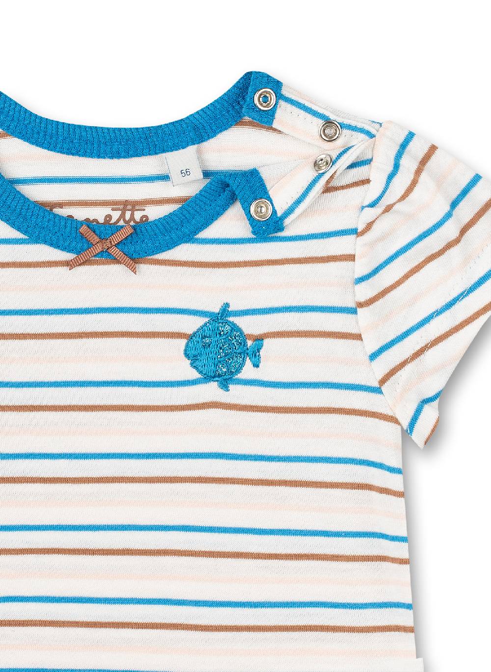Sanetta Mädchen T-Shirt Off-White Water World Zeitbegrenzte Promotion