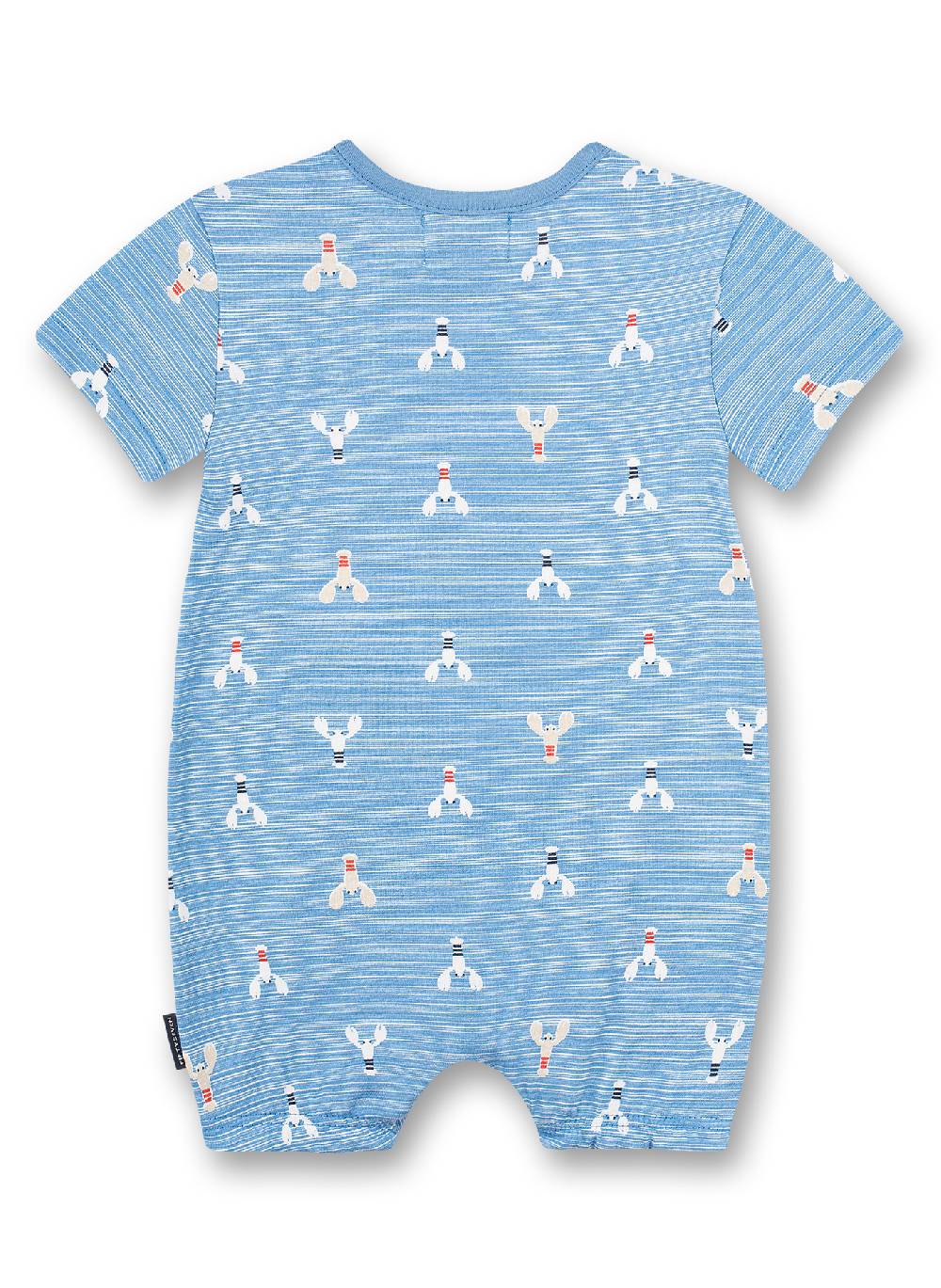 Sanetta Jungen-Overall Blau Little Lobster Nur noch ein Tag übrig
