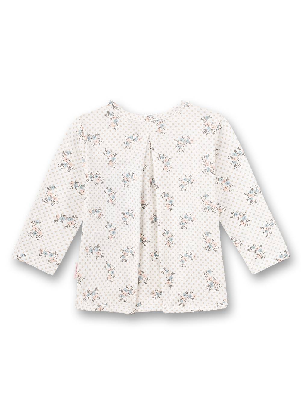 Sanetta Mädchen-Jacke Off-White Dots-Alover Fluffy Duckling 50% Rabatt mit kostenlosem Versand