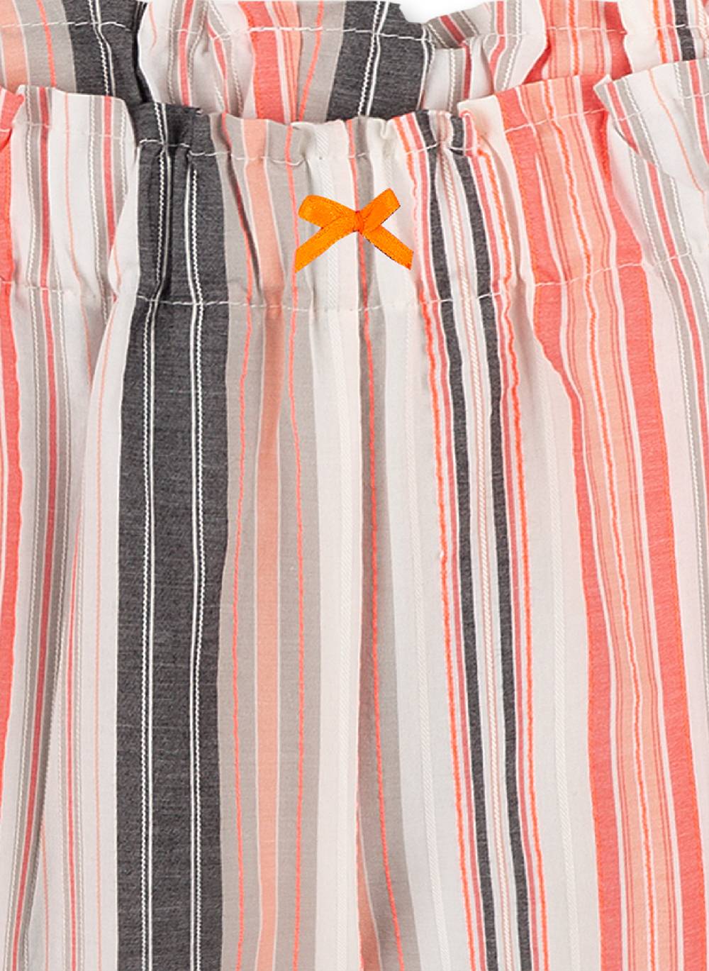 Sanetta Mädchen-Shorts Off-White gestreift Tropical Begrenzt auf 3 Tage