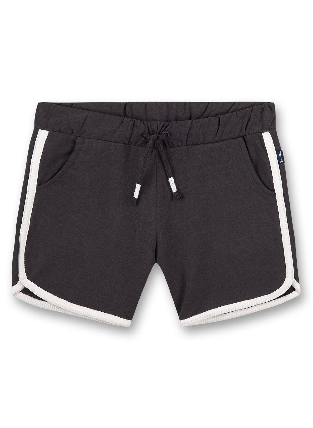 Sanetta Mädchen-Sweatshorts Anthrazit Tropical Speichern exportieren