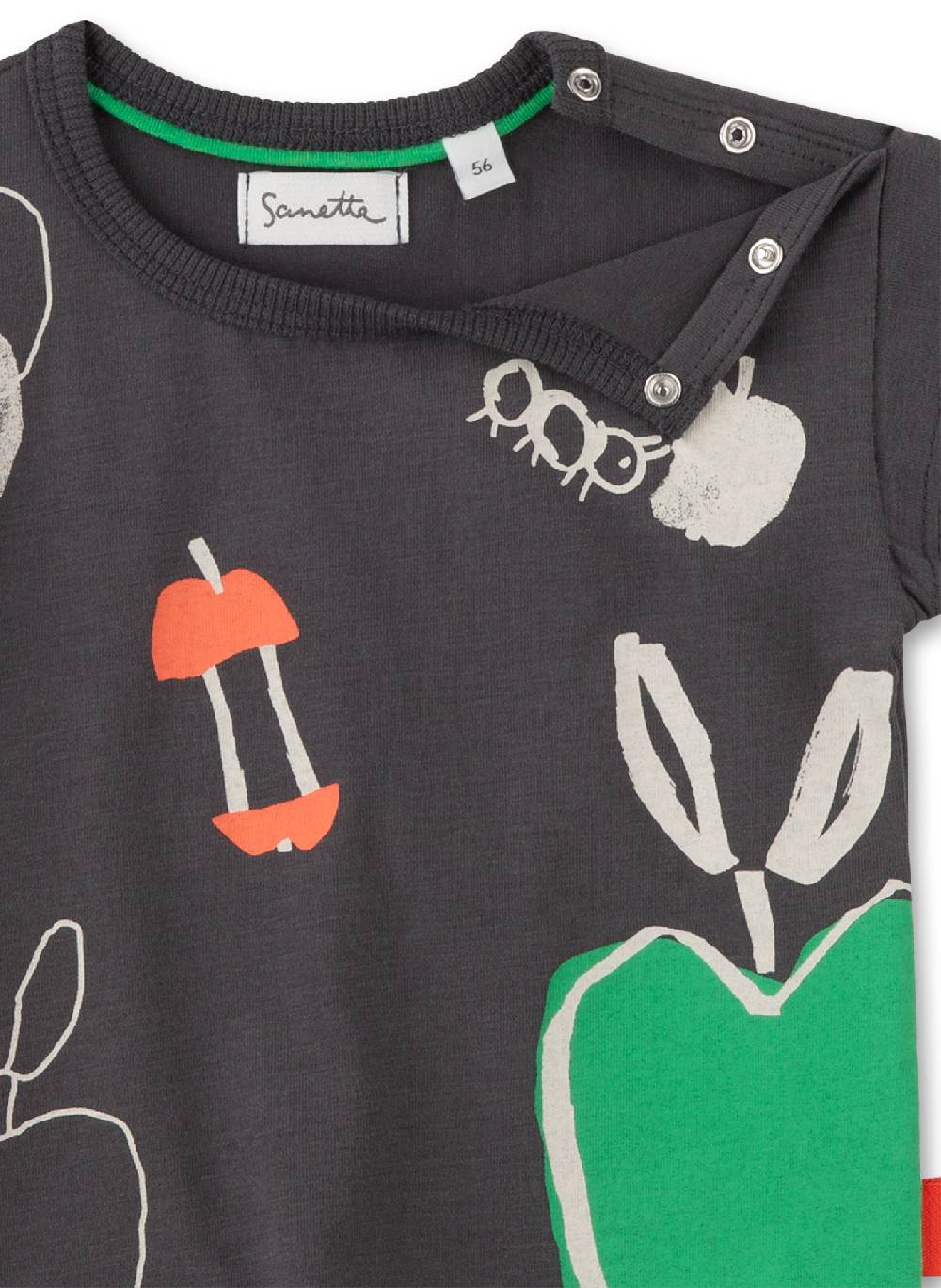 Sanetta Jungen T-Shirt Grau Black Friday Preise