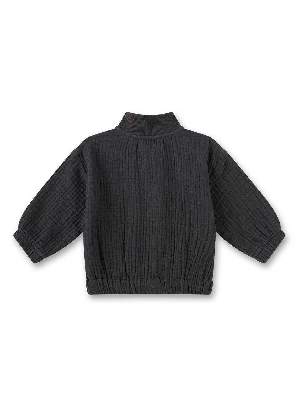 Sanetta Jungen-Jacke Grau aus Musselin Im Verkauf