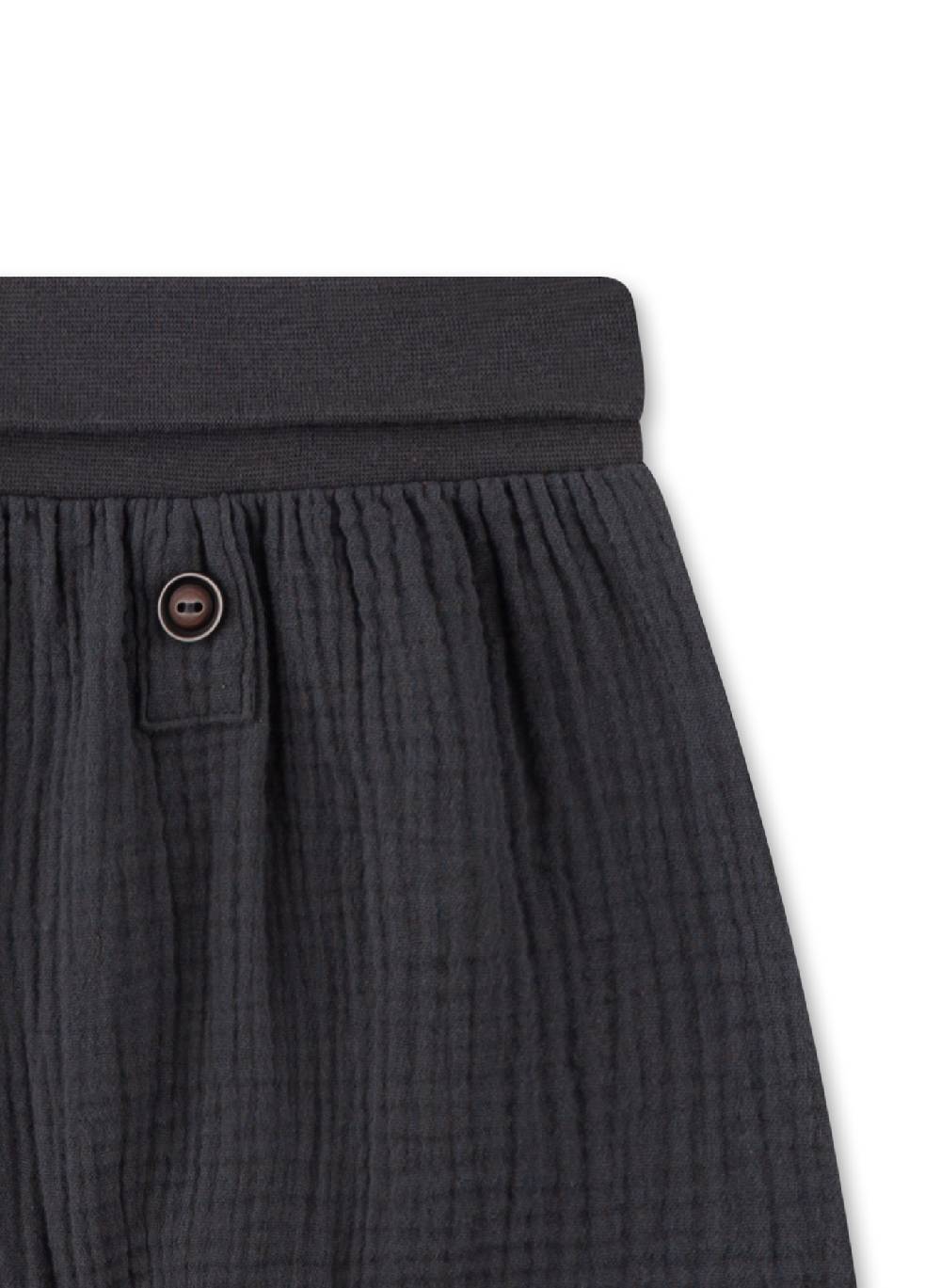 Sanetta Baby-Shorts Grau aus Musselin 50% Rabatt für begrenzte Zeit
