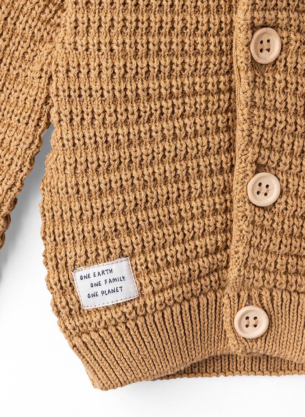 Sanetta Baby-Strickjacke Beige Outlet