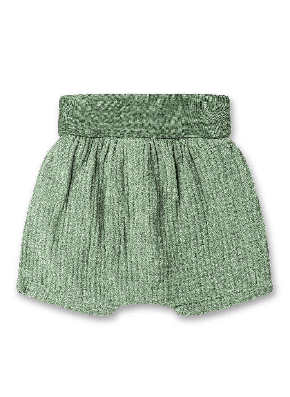 Sanetta Baby-Shorts Grün aus Musselin Verkauf