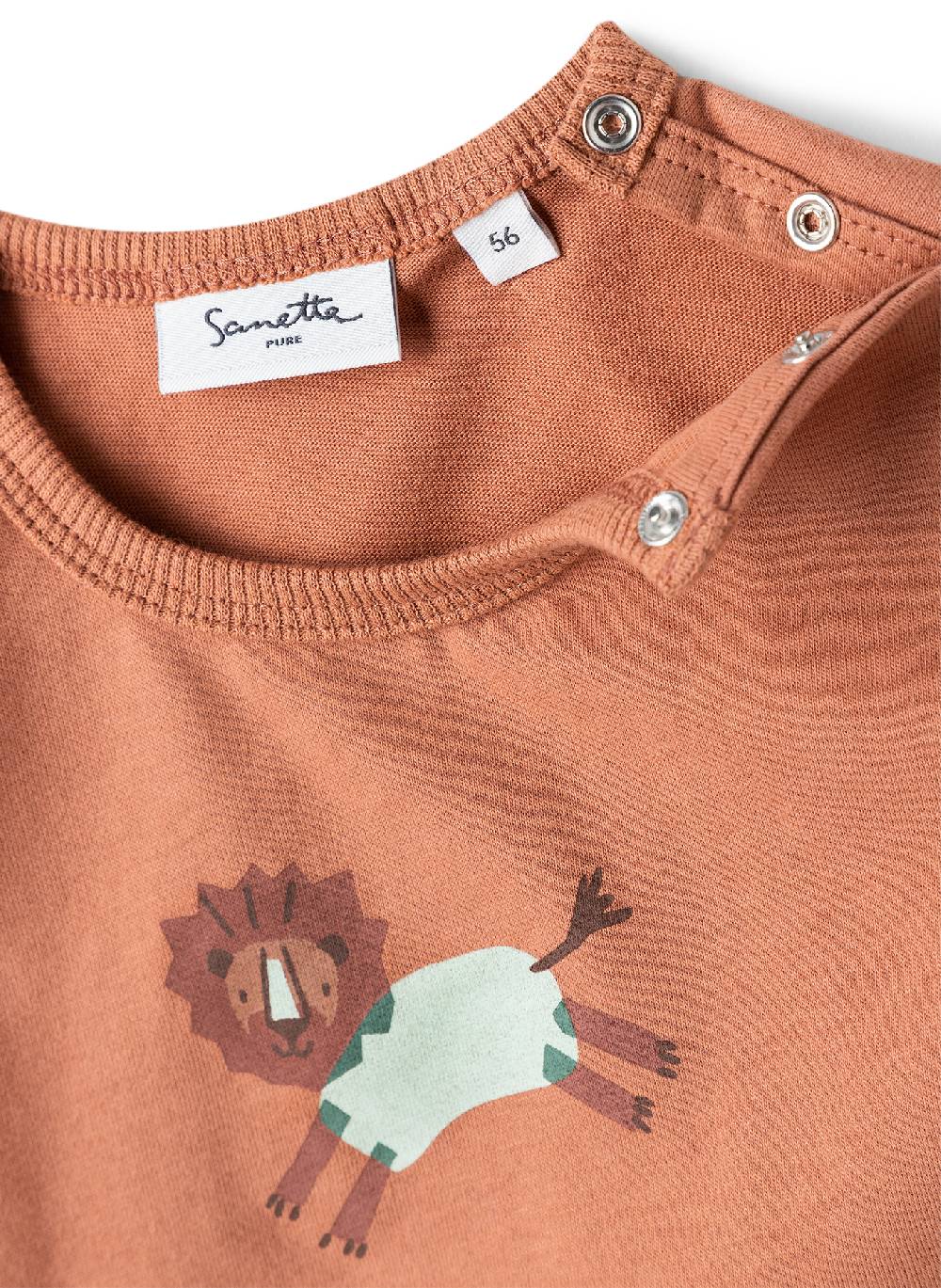 Sanetta Jungen T-Shirt Braun Hotsell