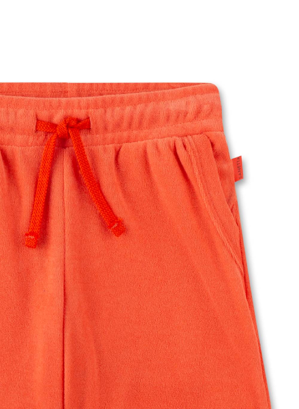 Sanetta Jungen-Shorts Orange aus Frottee Blitzverkäufe