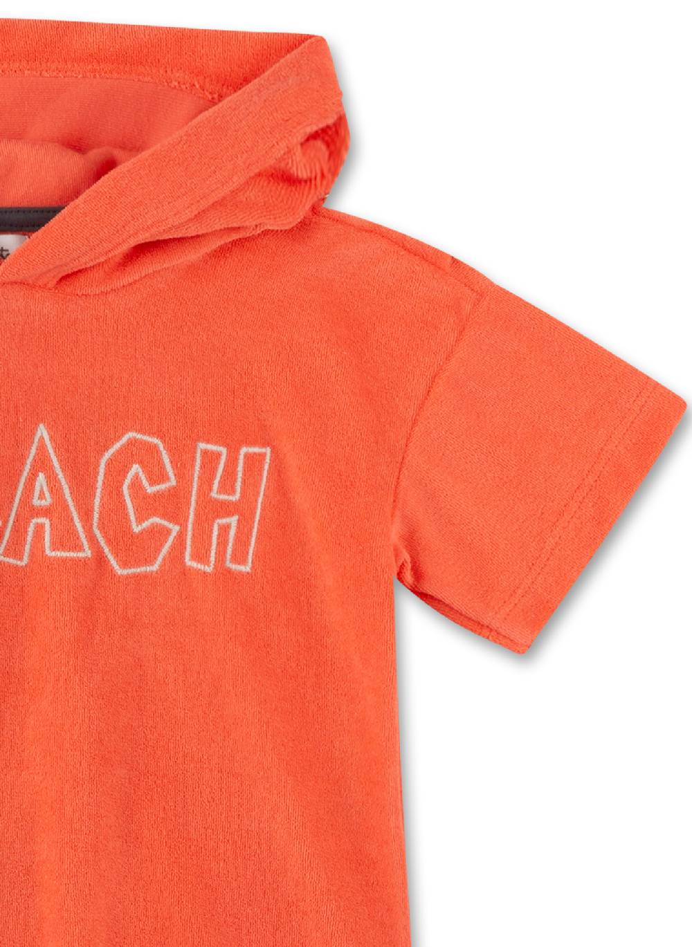 Sanetta Jungen-Sweatshirt kurzarm mit Kapuze Rot Limitierter Zeitrabatt