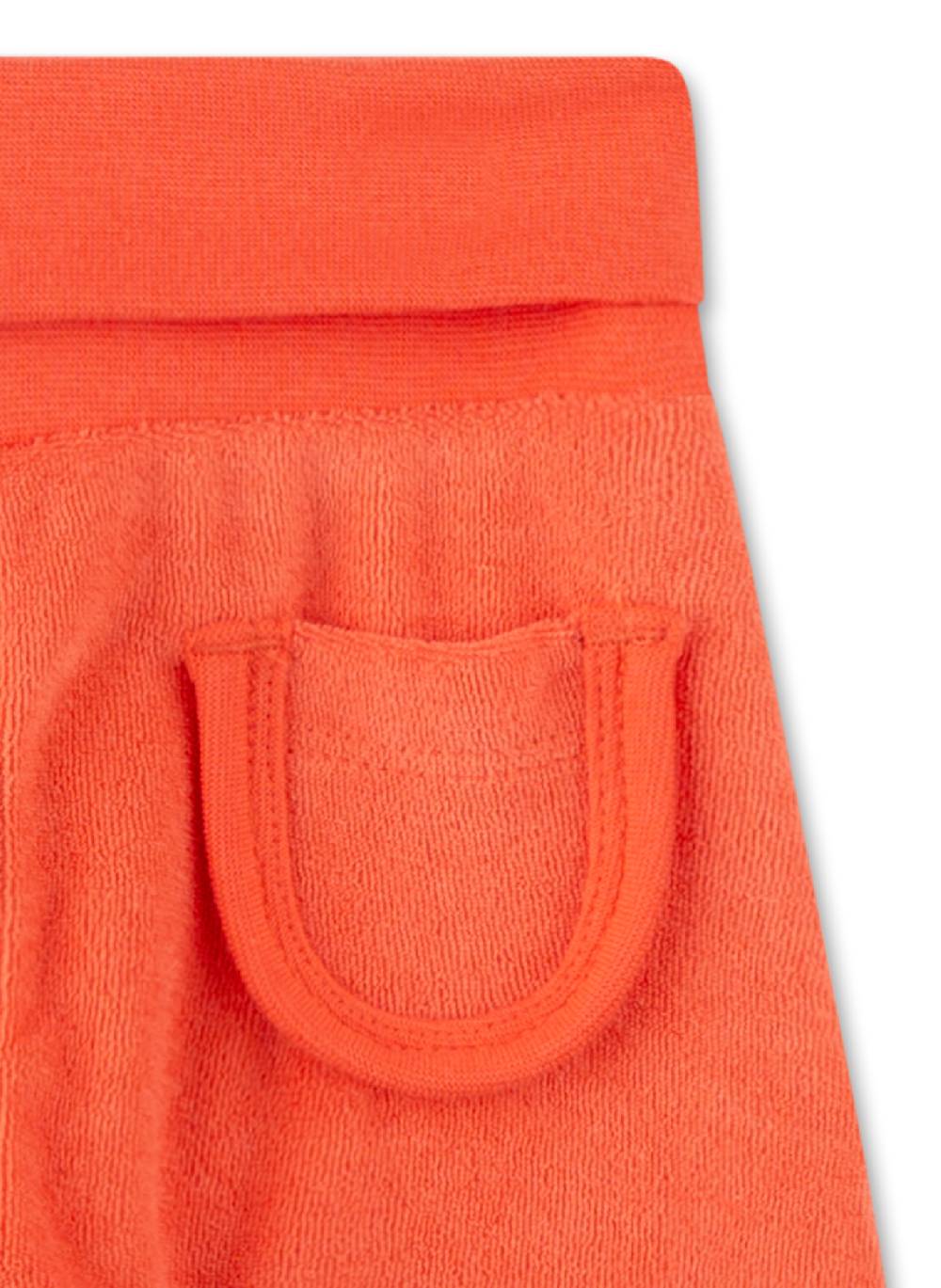 Sanetta Baby-Shorts Rot aus Frottee Fabrikpreis