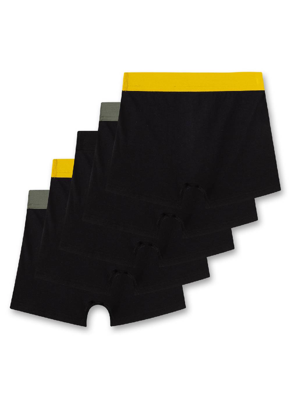 Sanetta Jungen-Hipshorts (5er-Pack) Schwarz Rabatt