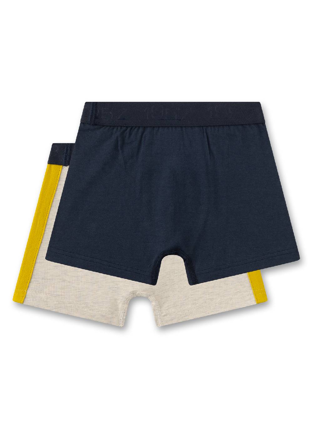 Sanetta Jungen-Hipshorts (Doppelpack) Graumelange & Blau Muttertagsangebot