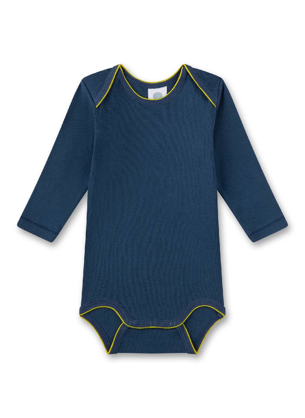 Sanetta Baby-Body langarm (Doppelpack) Dunkelblau und Rot mit Biber Lagerräumung