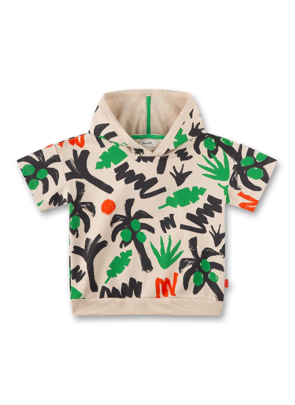 Sanetta Jungen-Sweatshirt kurzarm Beige Exklusive Angebote