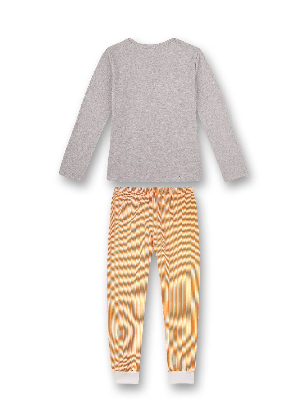 Sanetta Mädchen-Schlafanzug Graumelange Athleisure Workout Letzte 2 Tage