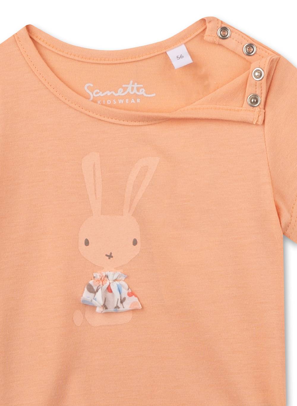 Sanetta Mädchen T-Shirt Orange Fabrik Onlineshop