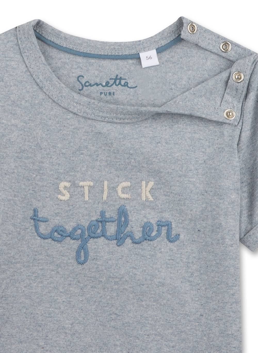 Sanetta Jungen T-Shirt Blaumelange Versandkostenfrei