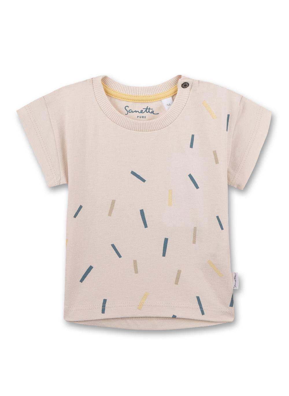 Sanetta Jungen T-Shirt Beige Großer Ausverkauf