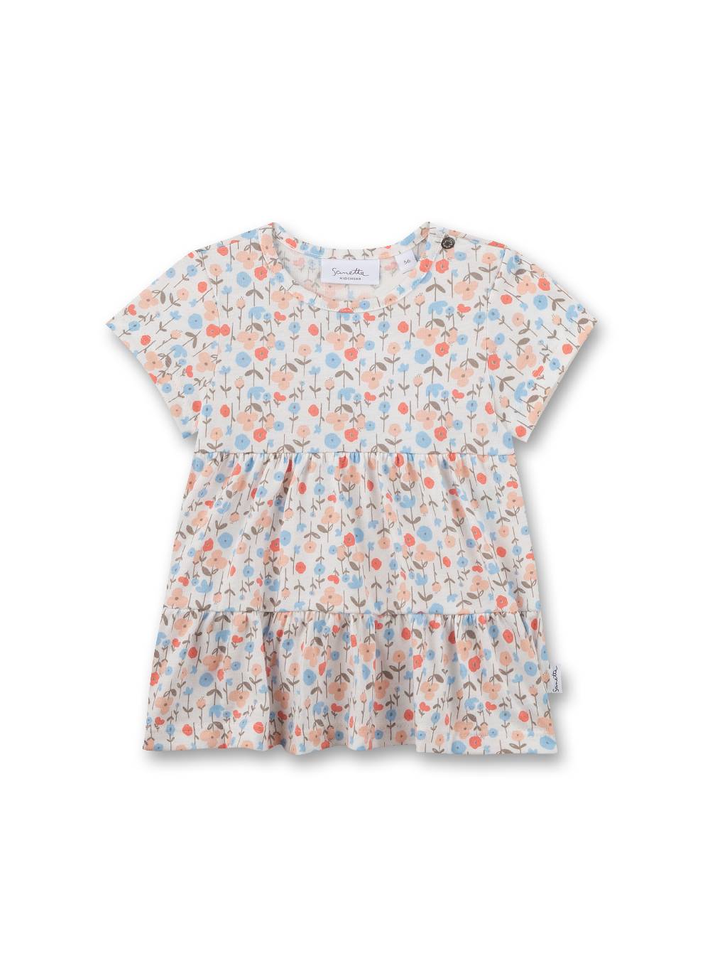 Sanetta Mädchen-Kleid Off-White Online Shopping