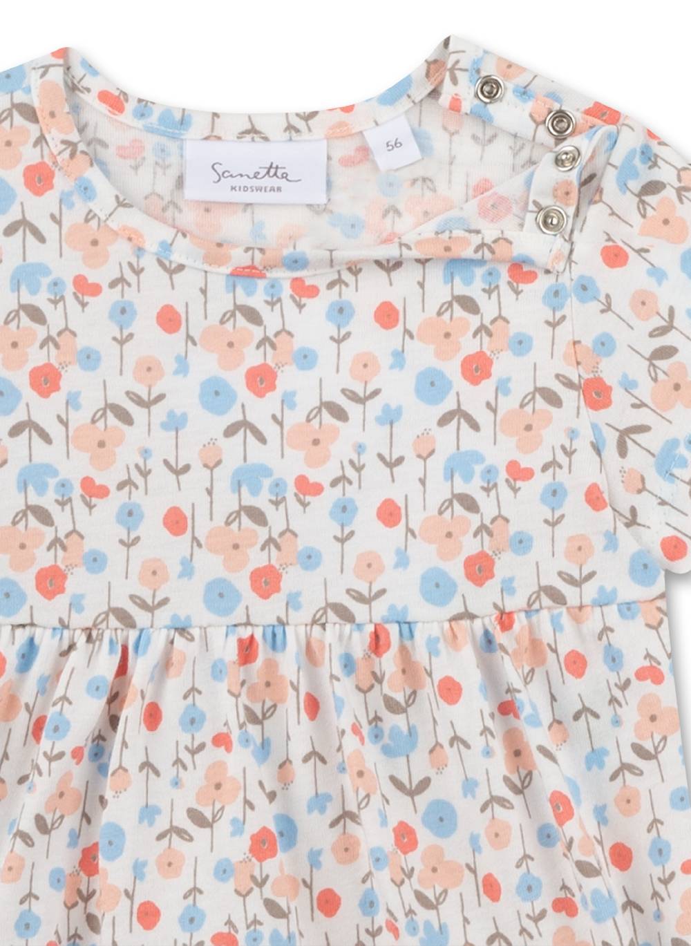 Sanetta Mädchen-Kleid Off-White Online Shopping