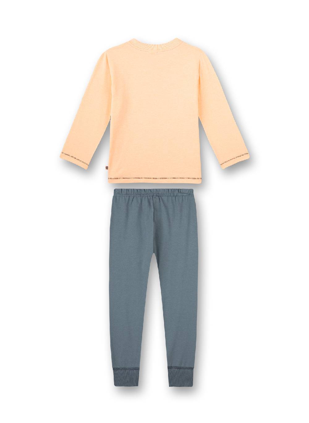 Sanetta Jungen-Schlafanzug lang Orange Wild at Heart Black Friday