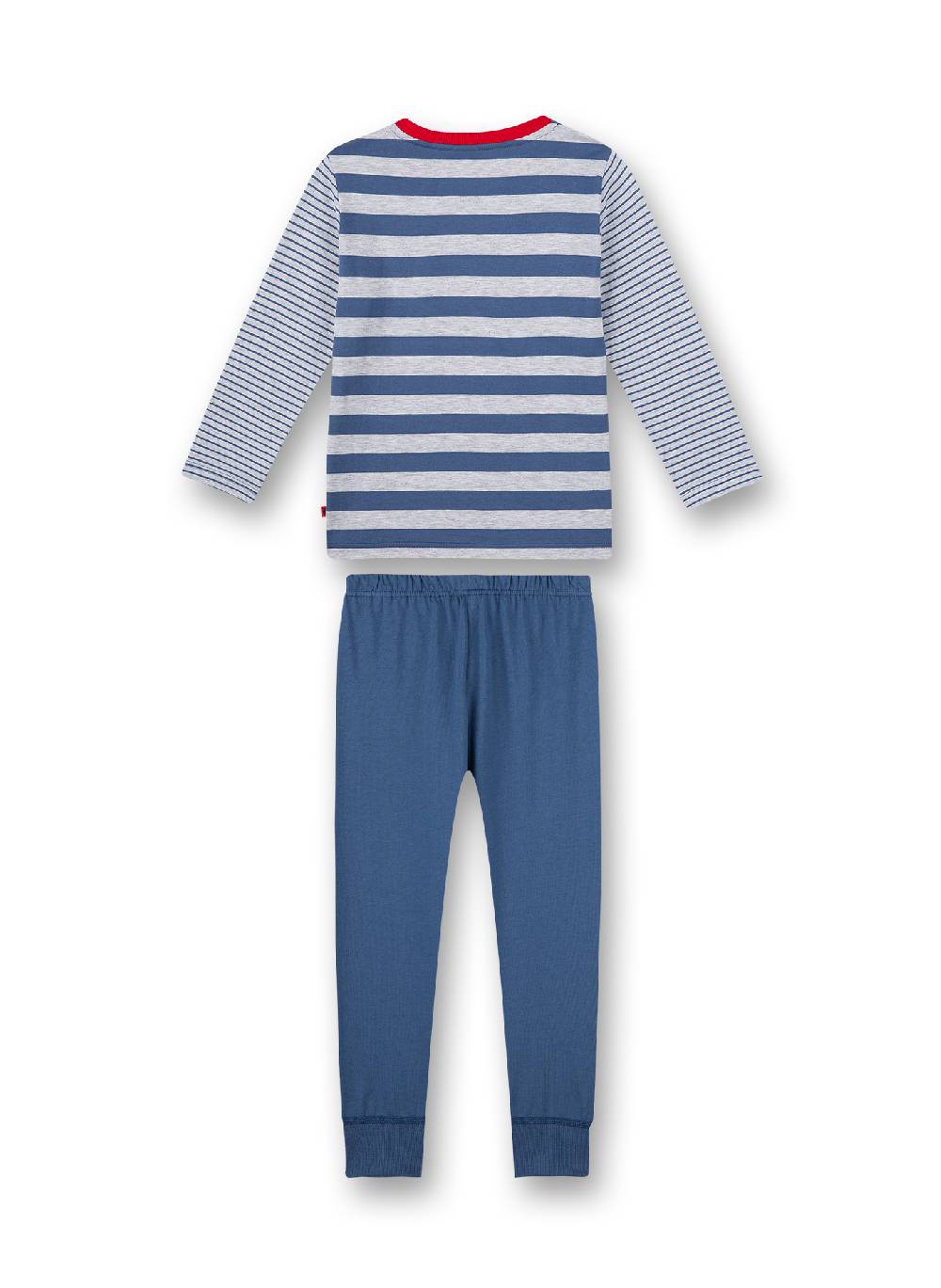 Sanetta Jungen-Schlafanzug lang Blau Ringel Vatertagsangebot
