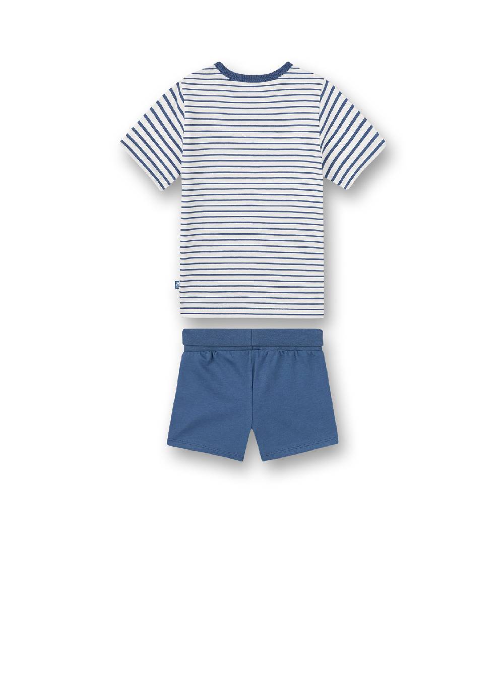 Sanetta Jungen-Schlafanzug kurz Blau Ringel Top Angebot