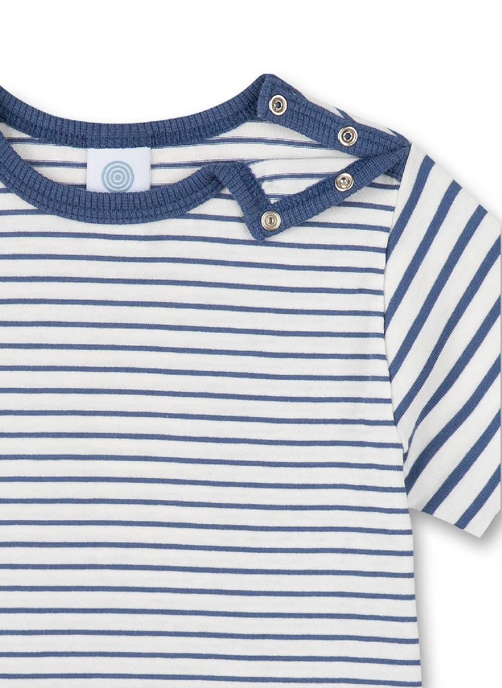 Sanetta Jungen-Schlafanzug kurz Blau Ringel Top Angebot