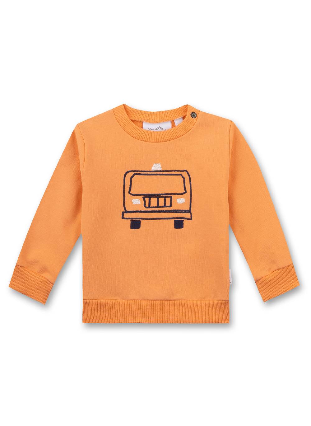 Sanetta Jungen-Sweatshirt Orange Bis zu 65% Rabatt