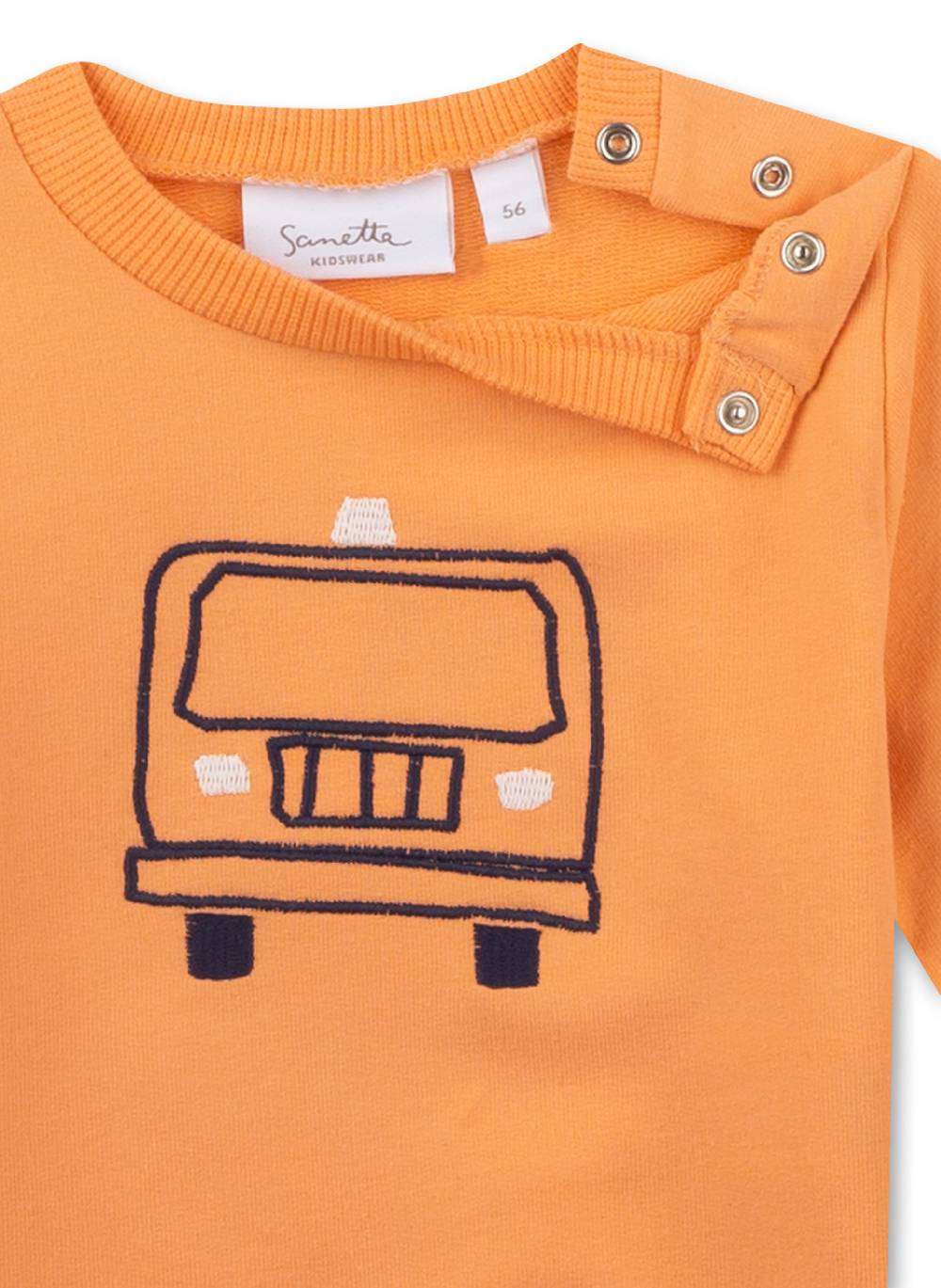 Sanetta Jungen-Sweatshirt Orange Bis zu 65% Rabatt
