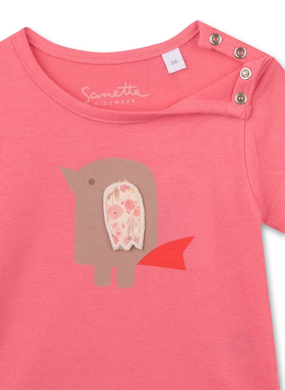 Sanetta Mädchen T-Shirt Pink Vierteljährliche Förderung