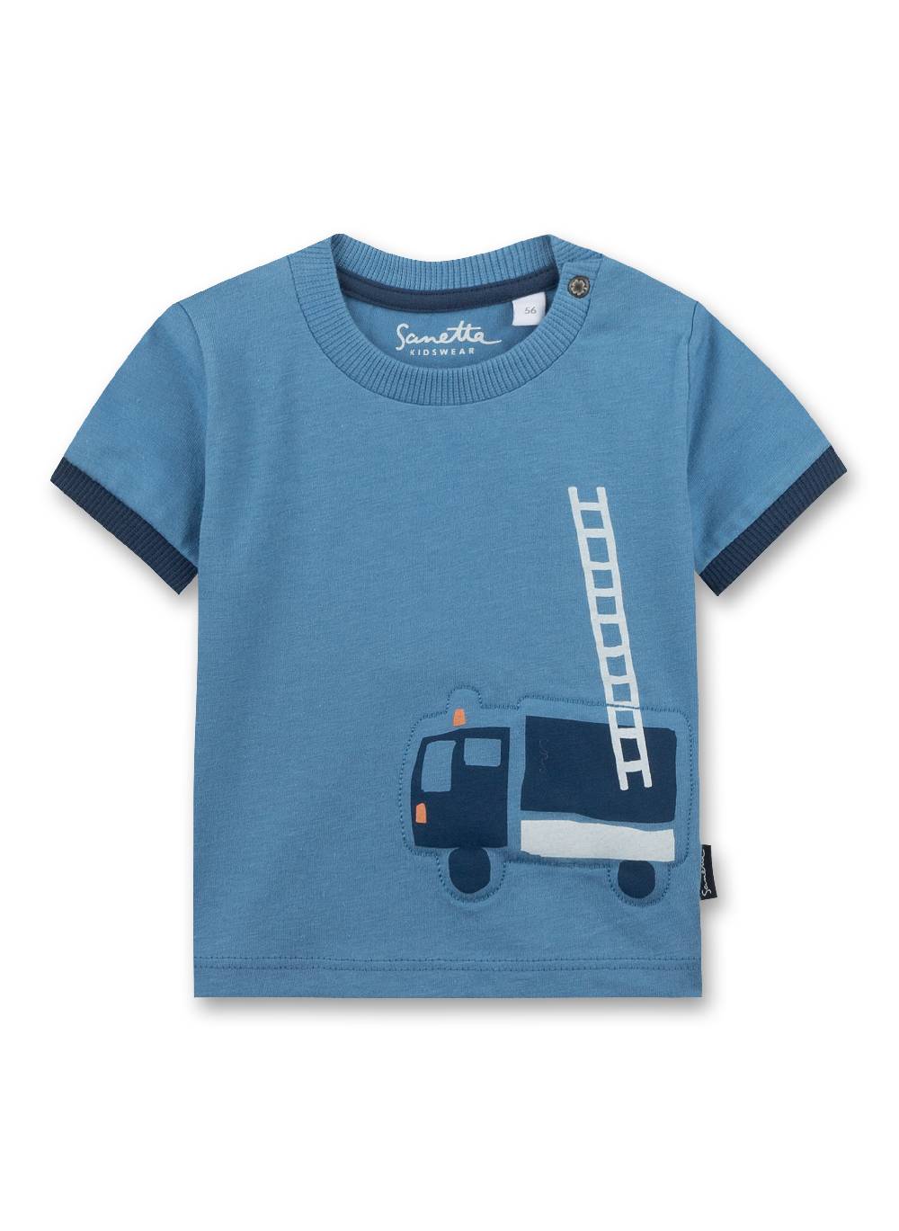Sanetta Jungen T-Shirt Blau Discount Store für neue Produkte