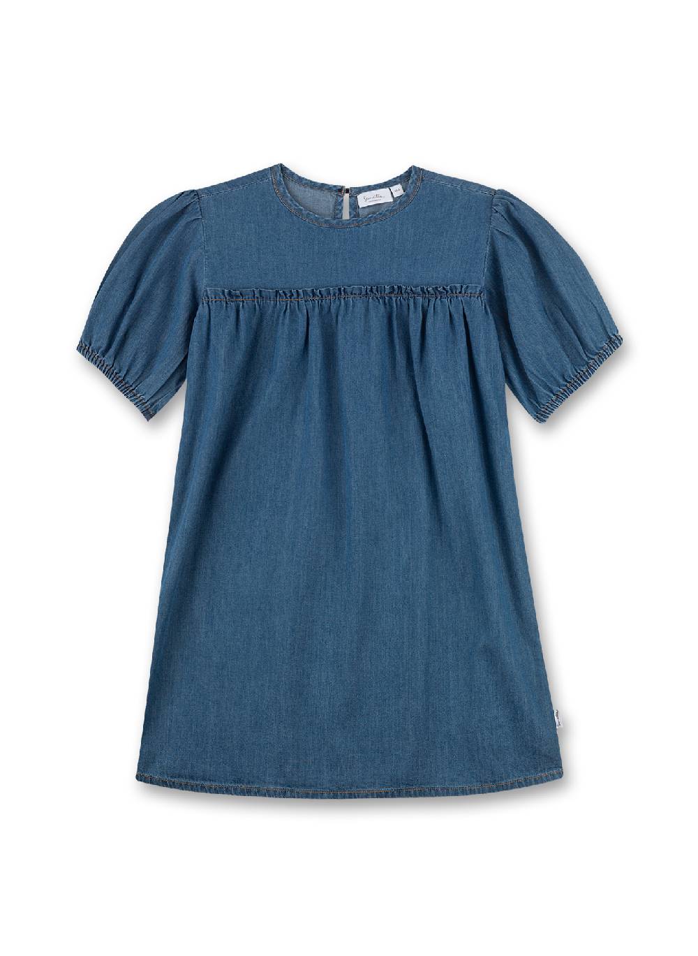 Sanetta Mädchen-Kleid Blau Denim 50% Rabatt mit kostenlosem Versand