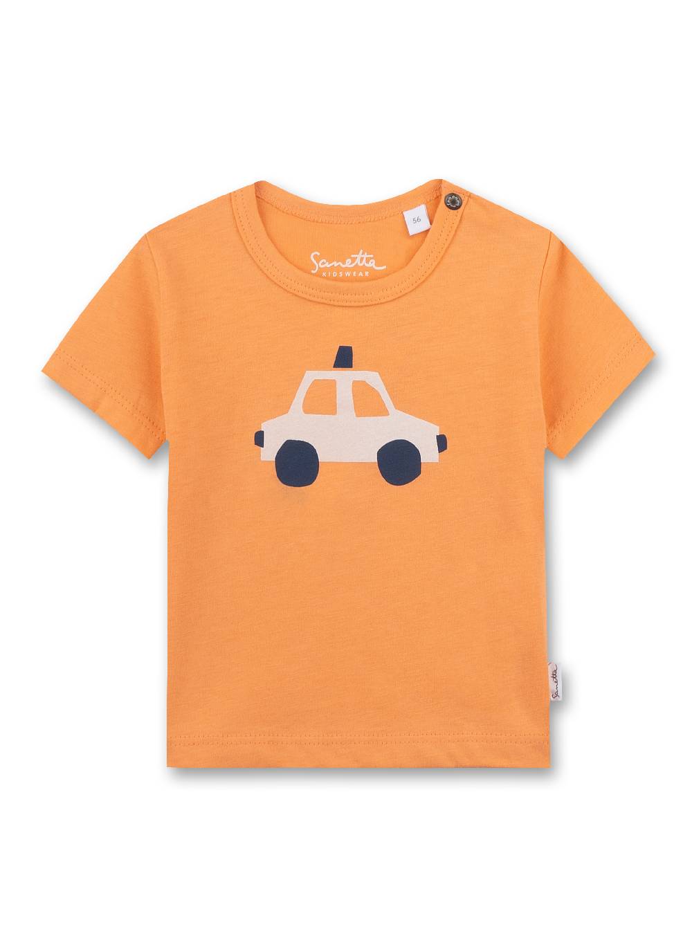 Sanetta Jungen T-Shirt Orange Speichern exportieren