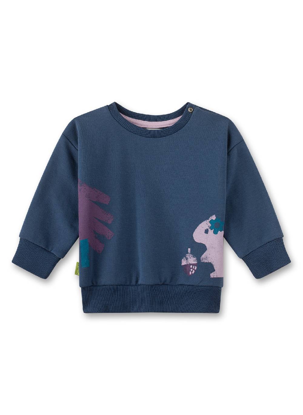 Sanetta Mädchen-Sweatshirt Blau Versandkostenfrei