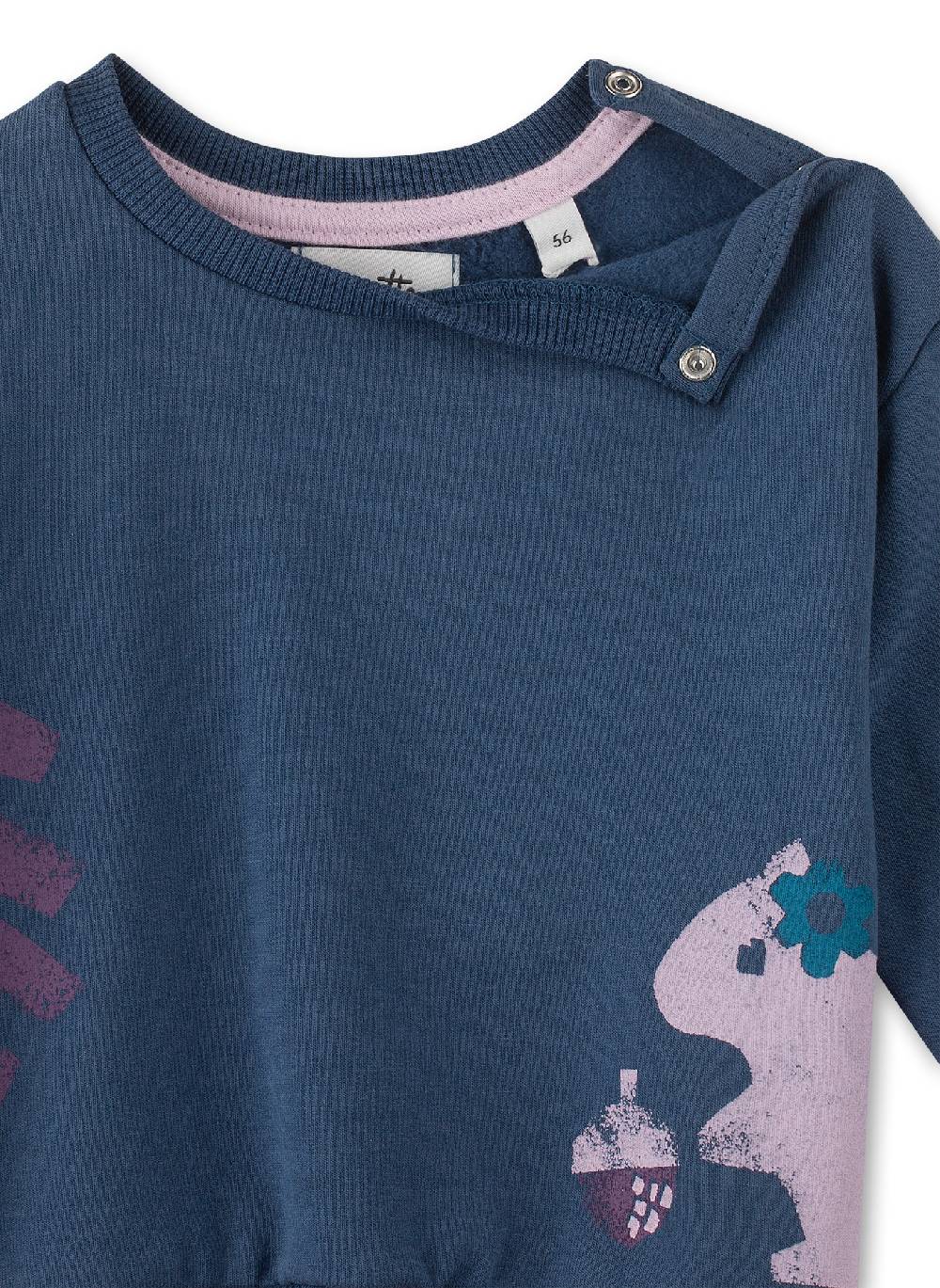 Sanetta Mädchen-Sweatshirt Blau Versandkostenfrei