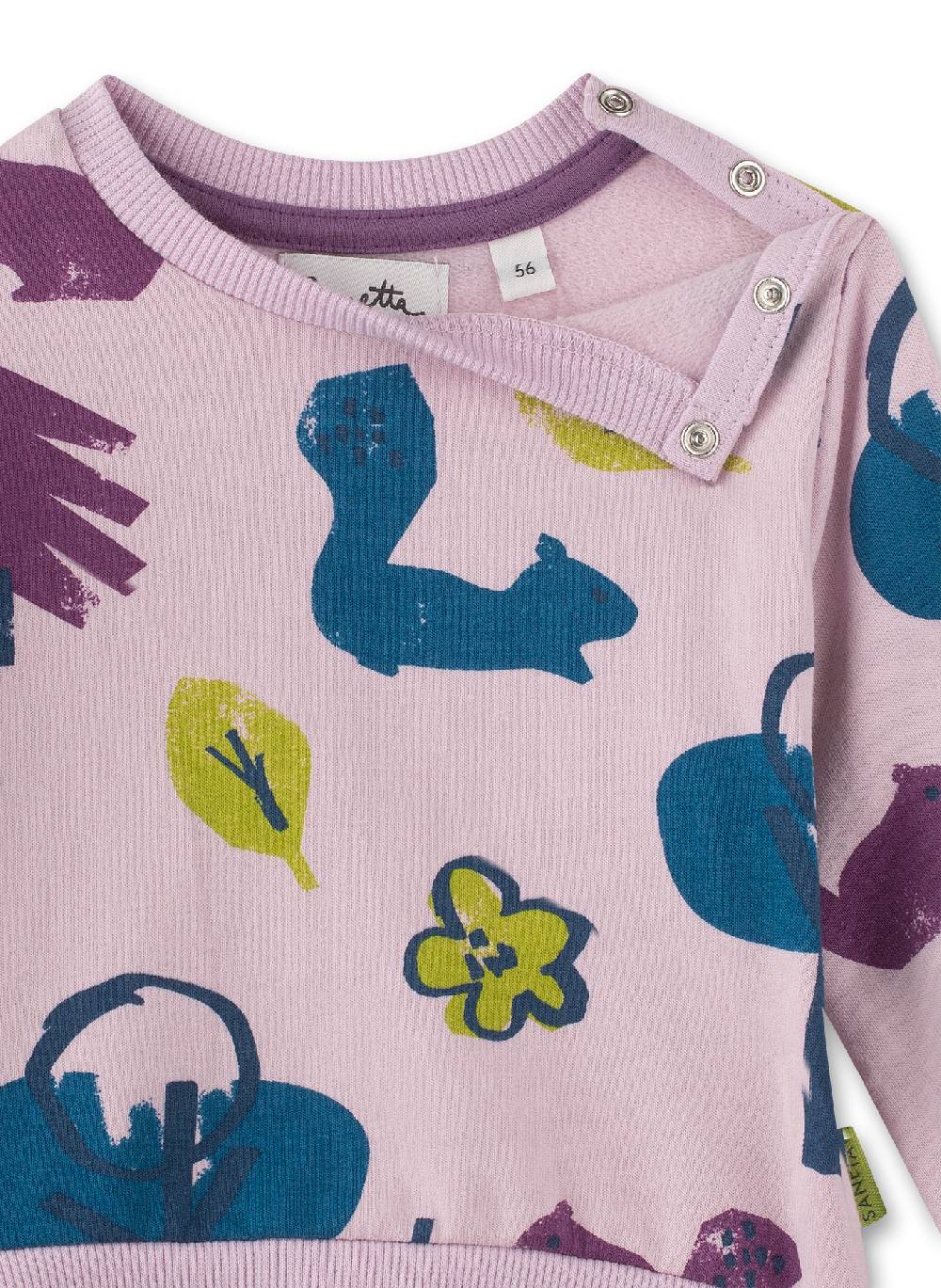 Sanetta Mädchen-Sweatshirt Rosa Großer Ausverkauf