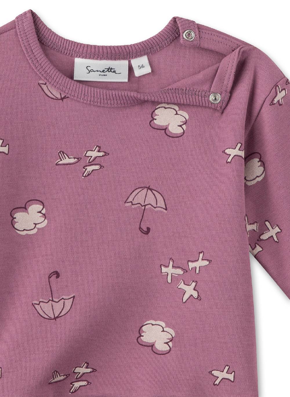 Sanetta Mädchen-Kleid Rosa Begrenztes Angebot