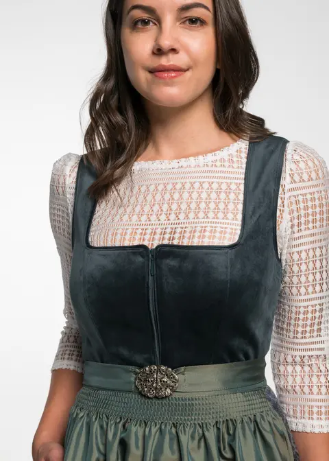 Spieth&Wensky Dirndl "Elli" midiArtikelnummer SW-430070-1099-4448 Günstiger Verkauf
